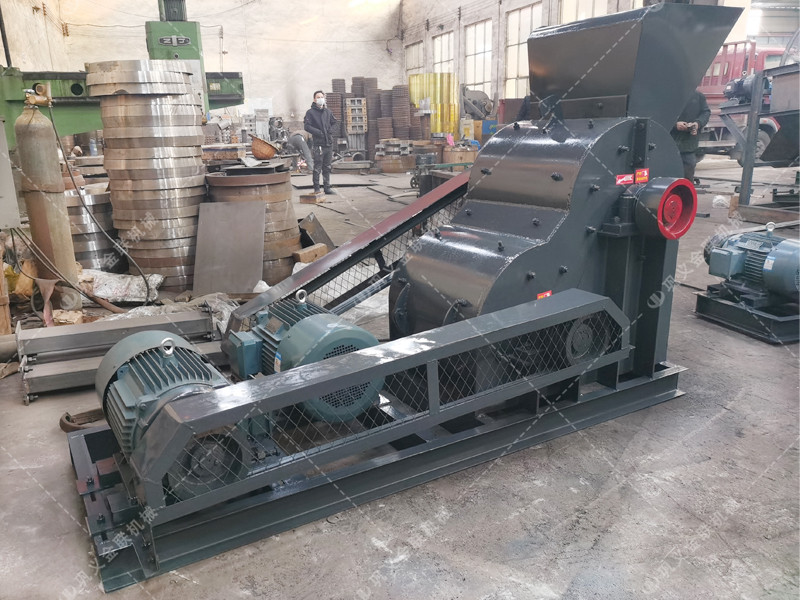 SCF600*400小型雙級粉碎機(jī)發(fā)往安徽黃山_破碎污泥